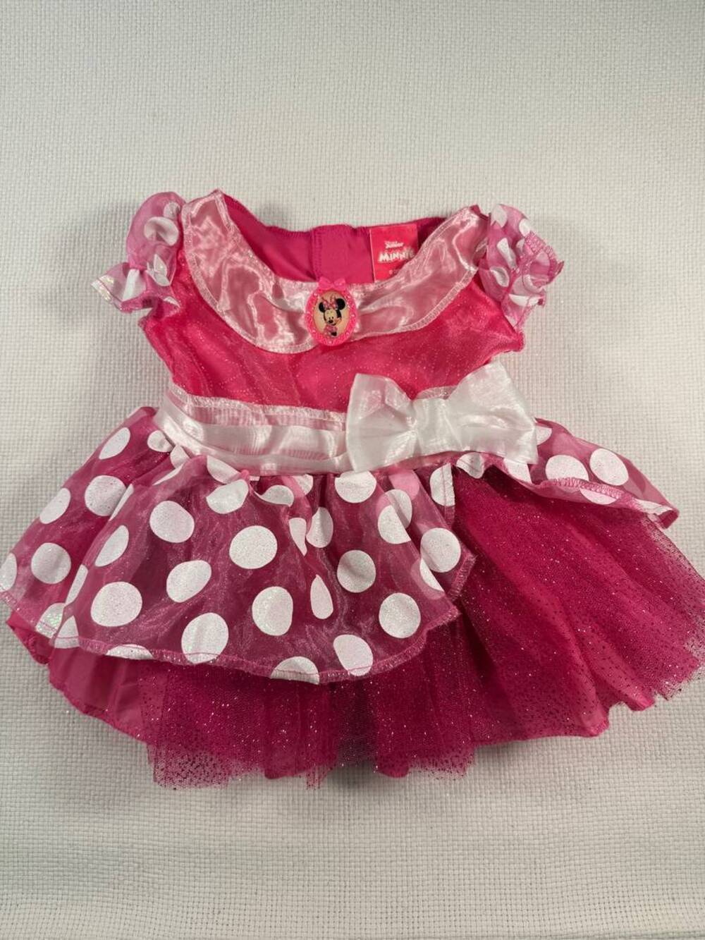 Disney Junior Minnie Mouse Pink Tutu Dress Size 12-18M